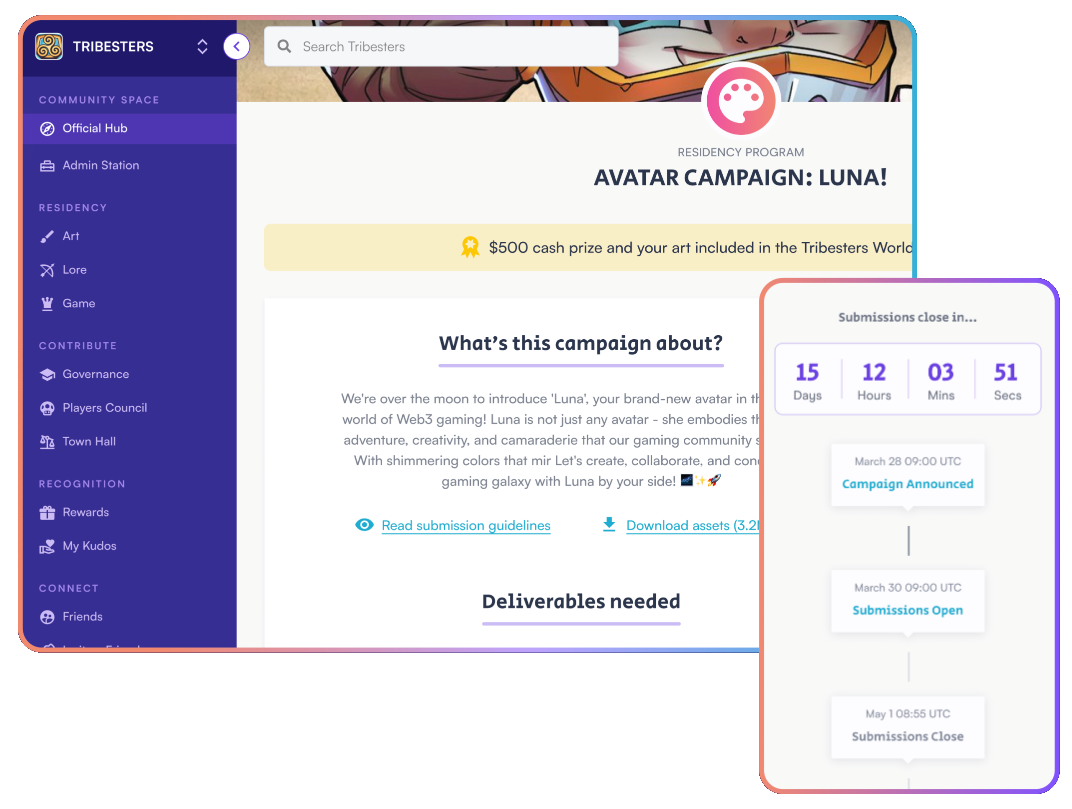 Tribes Studio Voting Live Polls